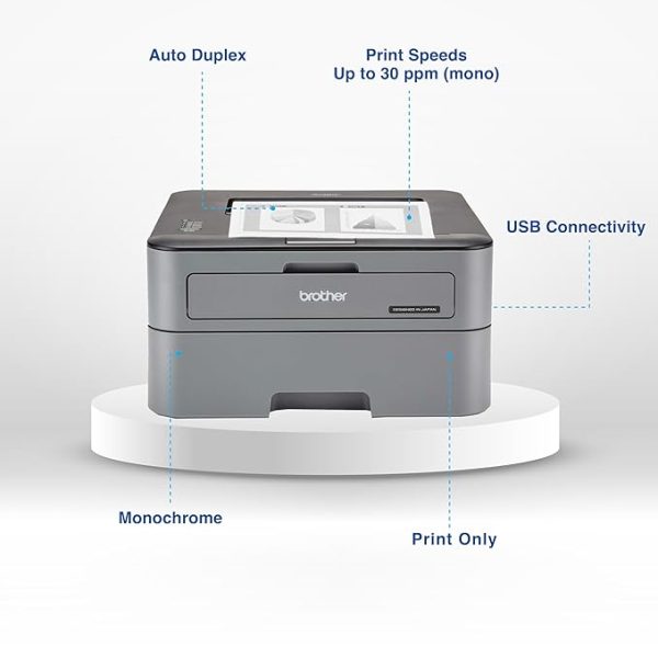 Brother HL-L2321D Automatic Duplex Laser Printer - Image 4